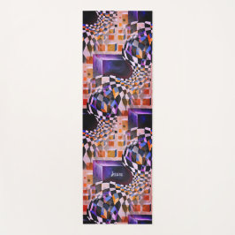 Moderne Abstracte kosmopolitaan Trendy Artwork 80- Yogamat
