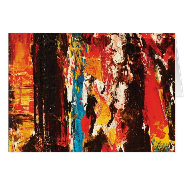 Moderne Abstracte kunst (Voorkant Horizontaal)