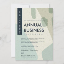 MODERNE ABSTRACTE KUNST AQUA BLUE CONFERENCE EVENT