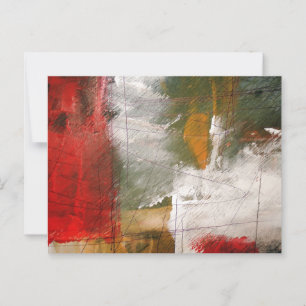 Moderne Abstracte kunst Briefkaart