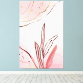 Moderne Abstracte kunst Canvas Afdruk (Insitu (Houten vloer))