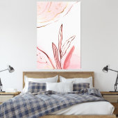 Moderne Abstracte kunst Canvas Afdruk (Insitu (Slaapkamer))