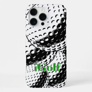 Moderne Abstracte Kunst Collage Patroon iGolf iPhone 16 Pro Max Hoesje