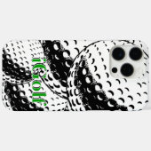 Moderne Abstracte kunst Collage Pattern iGolf Case-Mate iPhone Case (Achterkant (horizontaal))
