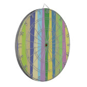 moderne abstracte kunst dartbord (Voorkant Links)