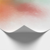 Moderne Abstracte Kunst Elegant Kleurrijk Ontwerp Cadeaupapier (Hoek)