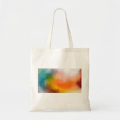 Moderne Abstracte Kunst Elegant Koel Kunstwerk Tote Bag (Voorkant)