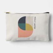 Moderne Abstracte Kunst Elegante Geometrische Mini Etui (Voorkant)