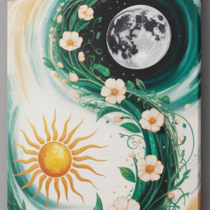 Moderne Abstracte kunst: Gentle Pastels & Japandi  Perfect Poster