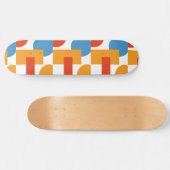 Moderne Abstracte Kunst Geometrische Vormen Persoonlijk Skateboard (Horizontaal)