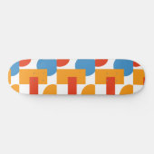 Moderne Abstracte Kunst Geometrische Vormen Persoonlijk Skateboard (Horizontaal)
