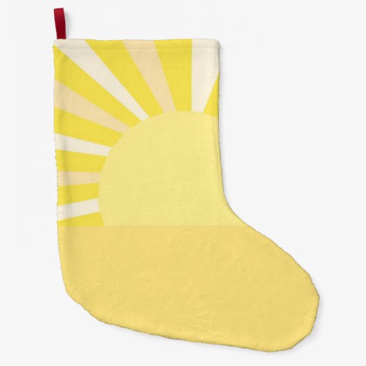 moderne abstracte kunst grote kerstsok (Voorkant)