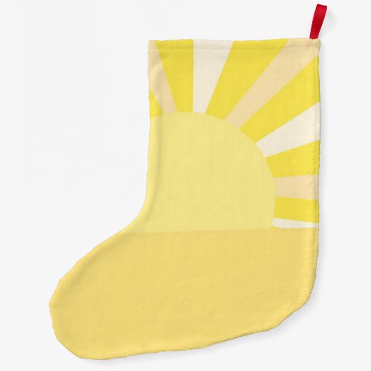 moderne abstracte kunst grote kerstsok (Achterkant)