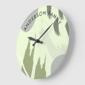 Moderne Abstracte kunst Grote Klok (Hoek)