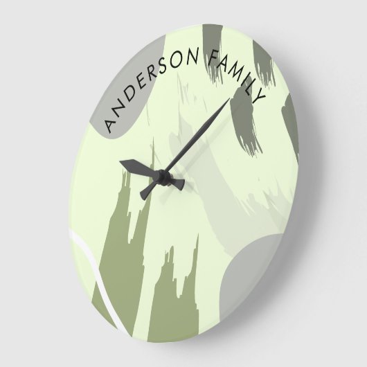 Moderne Abstracte kunst Grote Klok (Hoek)