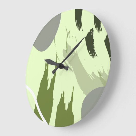 Moderne Abstracte kunst Grote Klok (Hoek)