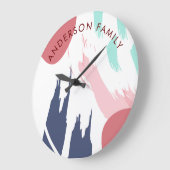 Moderne Abstracte kunst Grote Klok (Hoek)