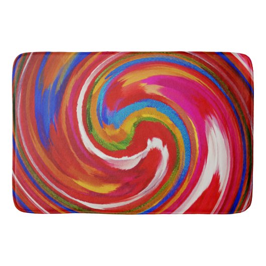 Moderne Abstracte kunst in Zweden #15 Badmat (Voorkant)