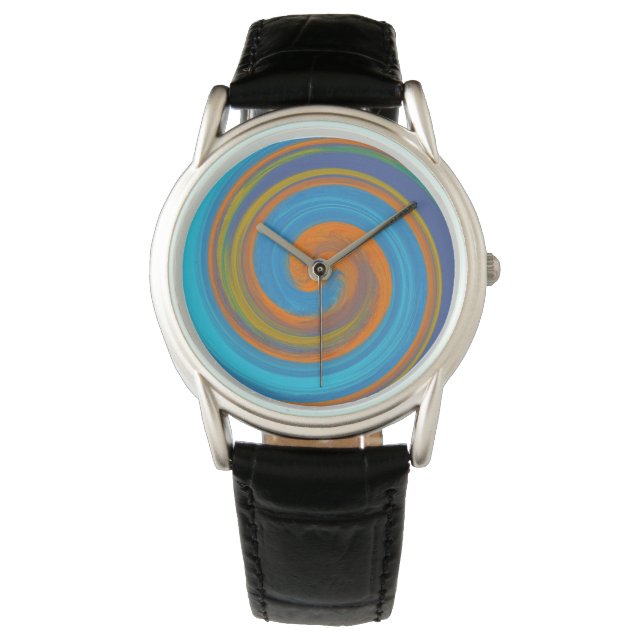 Moderne Abstracte kunst in Zweden #17 Horloge (Voorkant)