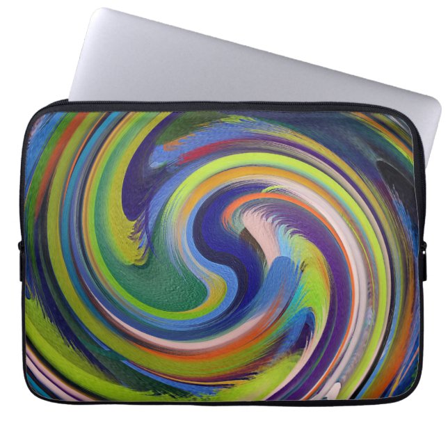 Moderne Abstracte kunst in Zweden #17 Laptop Sleeve (Voorkant)