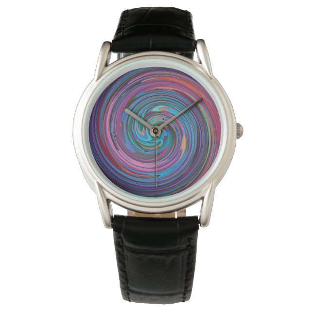Moderne Abstracte kunst in Zweden #71 Horloge (Voorkant)
