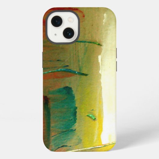 Moderne Abstracte Kunst iPad Air Hoes iPhone Hoesje (Achterkant)