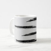Moderne Abstracte Kunst Koffiemok (Voorkant links)
