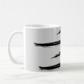 Moderne Abstracte Kunst Koffiemok (Links)