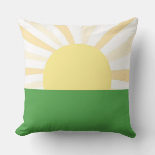 moderne abstracte kunst kussen