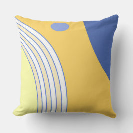 moderne abstracte kunst kussen