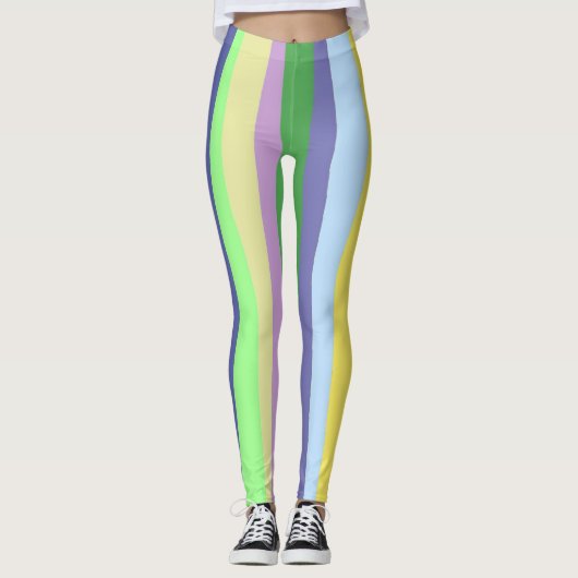 moderne abstracte kunst leggings (Voorkant)