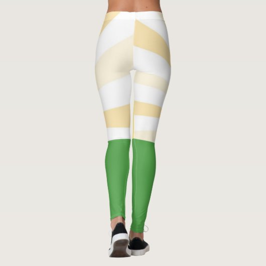moderne abstracte kunst leggings (Achterkant)