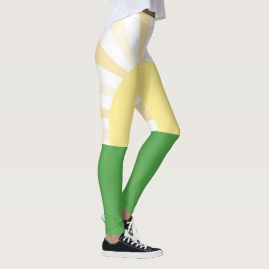 moderne abstracte kunst leggings (Rechts)