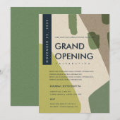 MODERNE ABSTRACTE KUNST LIMOGENE GRAND OPENING EVE KAART (Voorkant / Achterkant)
