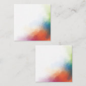 Moderne Abstracte kunst met elegante Sjabloon (Voorkant / Achterkant)