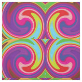 Moderne Abstracte kunst met zwijn Stof (Swatch)