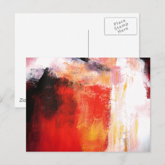 Moderne Abstracte kunst - Minimale kunst Briefkaart (Voorkant / Achterkant)