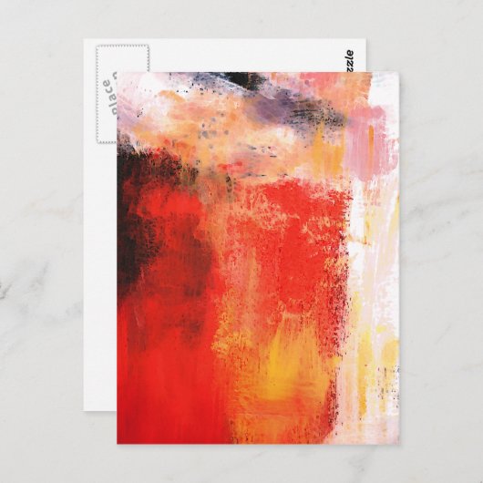 Moderne Abstracte kunst - Minimale kunst Briefkaart (Voorkant / Achterkant)