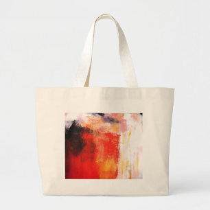 Moderne Abstracte kunst - Minimale kunst Grote Tote Bag