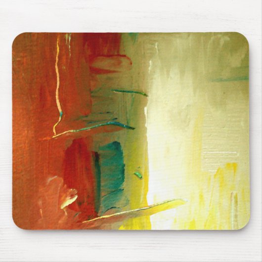 Moderne Abstracte kunst Mousepad Muismat (Voorkant)
