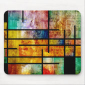 Moderne abstracte kunst muismat (Voorkant)