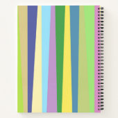 moderne abstracte kunst notitieboek (Achterkant)