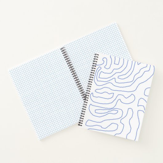 moderne abstracte kunst notitieboek (Binnen)