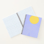 moderne abstracte kunst notitieboek (Binnen)
