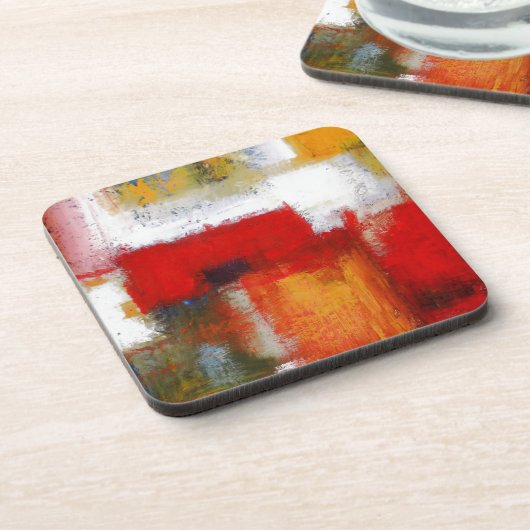 Moderne Abstracte kunst Onderzetter (Linkerzijde)