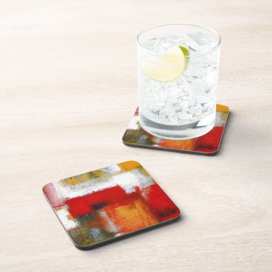 Moderne Abstracte kunst Onderzetter (Rechterzijde)