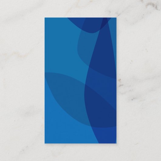 Moderne Abstracte kunst op de website voor een bla Informatiekaartje (Achterkant)