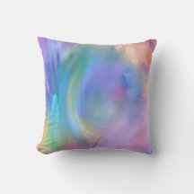 Moderne Abstracte kunst pastel Waterverf regenboog