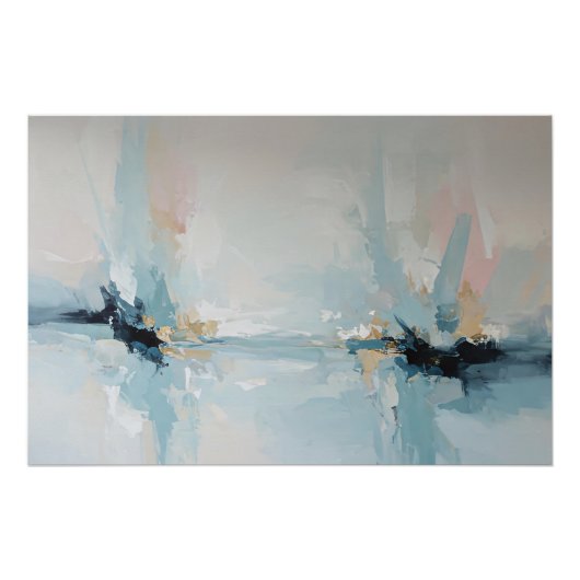 Moderne Abstracte Kunst Perfect Poster (Voorkant)