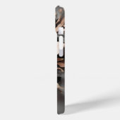 Moderne Abstracte Kunst Perzikbloesems Case-Mate iPhone Case (Achterkant / Links)